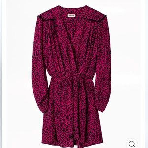 Zadig & Voltaire Reveal Leo Print Dress